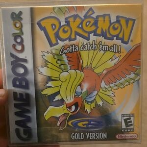 Nintendo Pokémon Gold Version - Game Boy Color (REPRO)